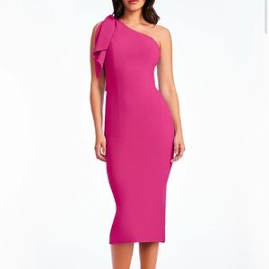 Dress the Population Tiffany Dress SZ XL Hibiscus